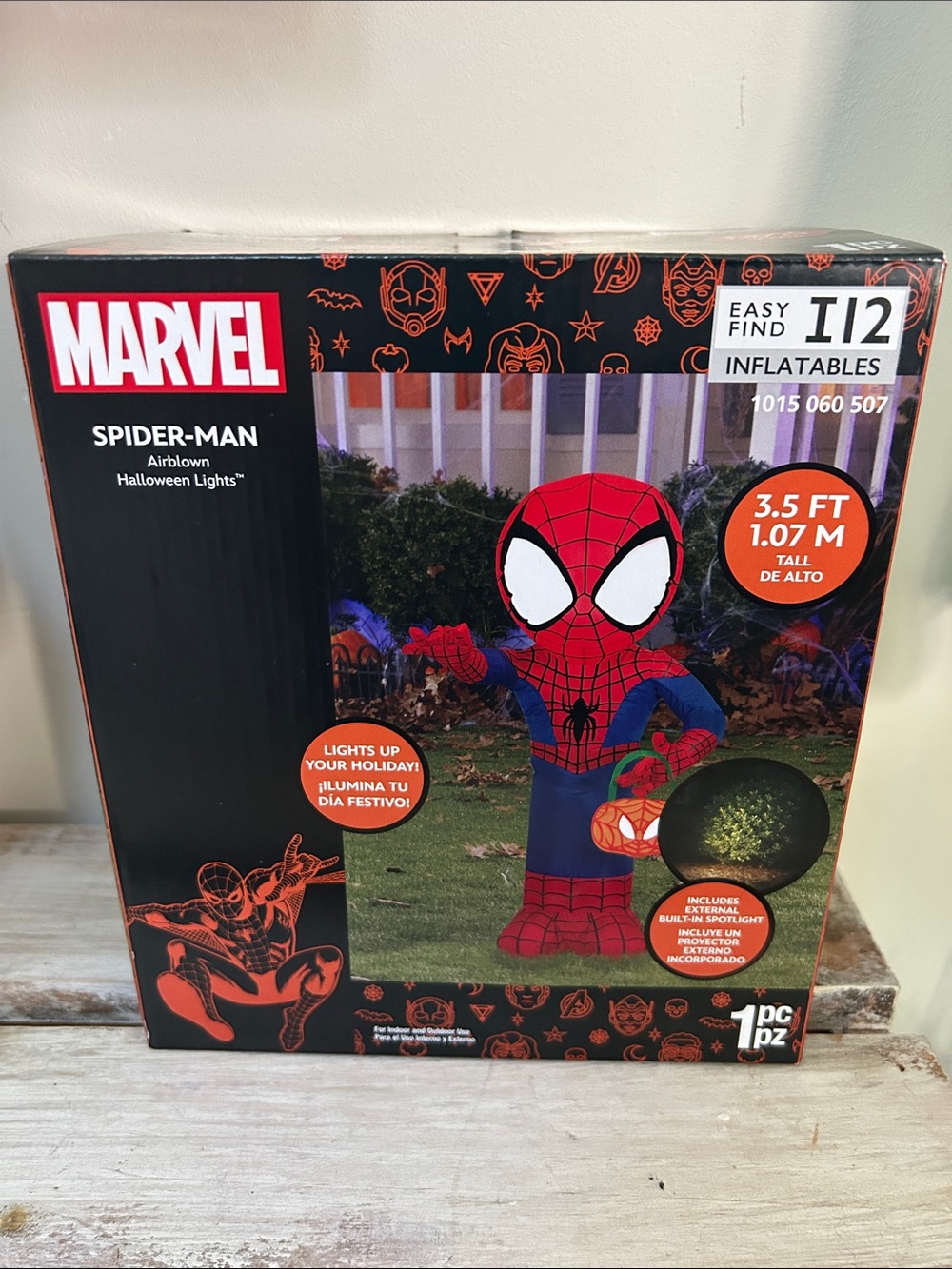 New Spider-Man Halloween Inflatable - Picture 2 of 8